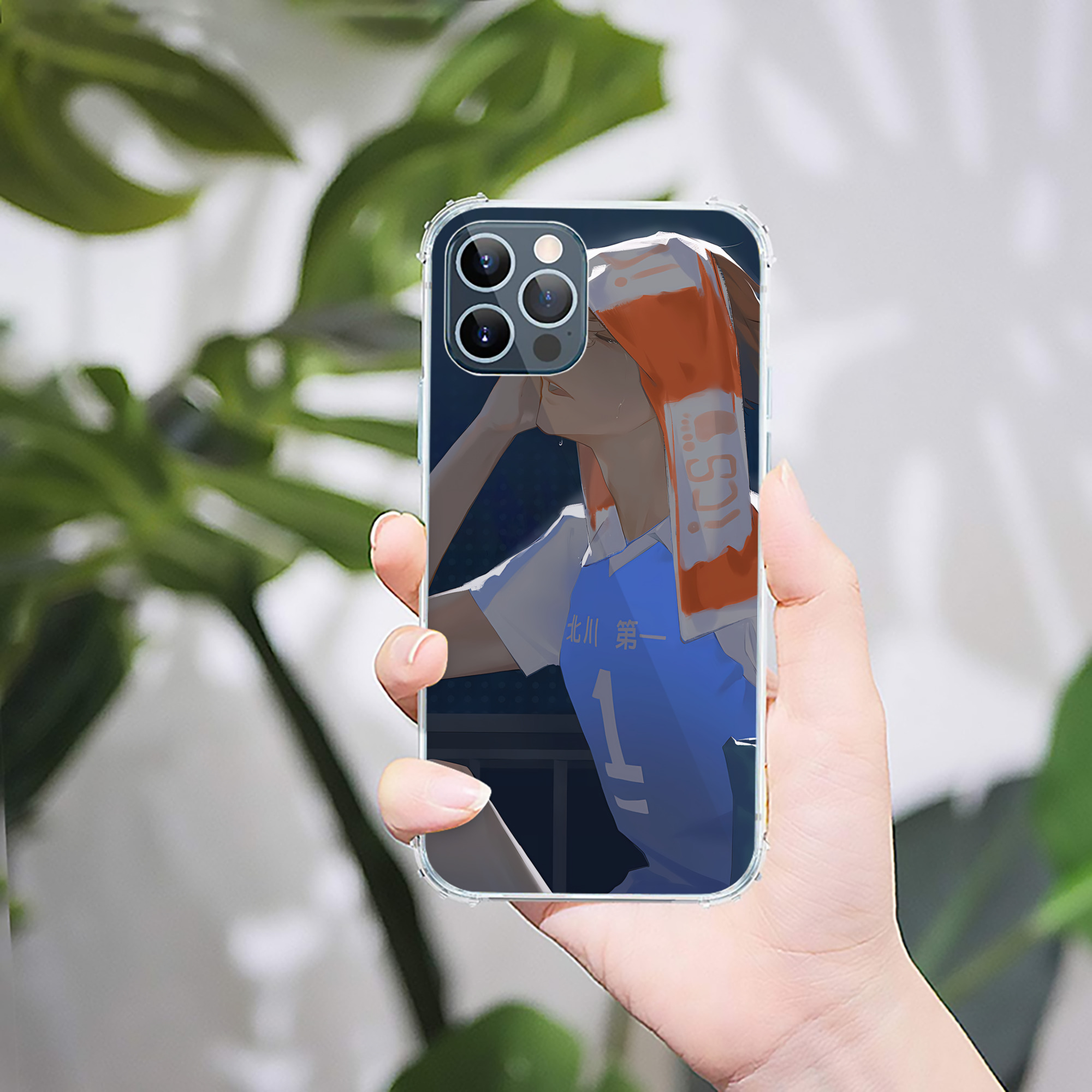（画像用） ハイキュー!! Haikyu!! 【iPhone 12シリーズ対応】透明スマホケース（クリアソフトケース）